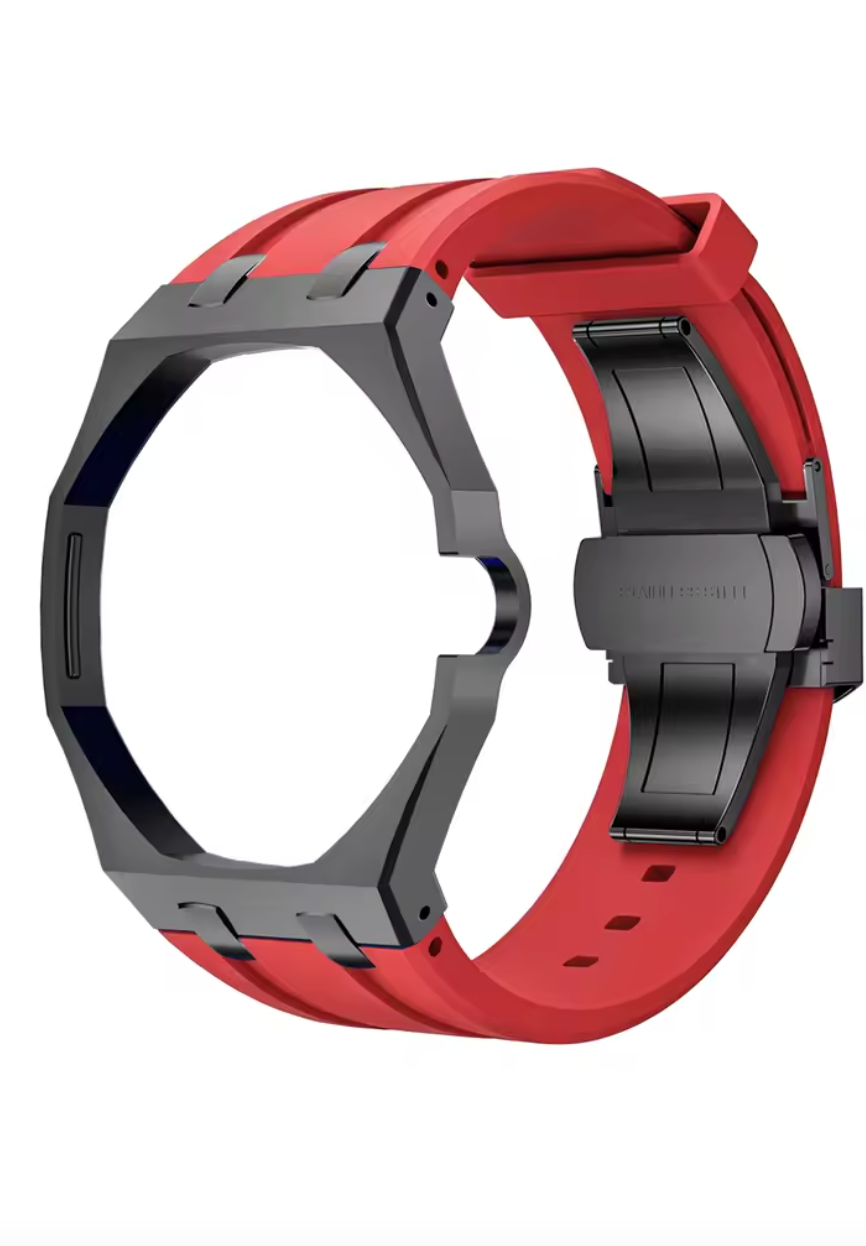 Swatch x AP Royal Pop Stainless Steel Case + Silicone Strap Conversion Kit — Pocket Watch to Wristwatch