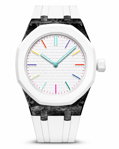 Swatch x AP Royal Pop Carbon Fiber Conversion Kit — Pocket Watch to Wristwatch