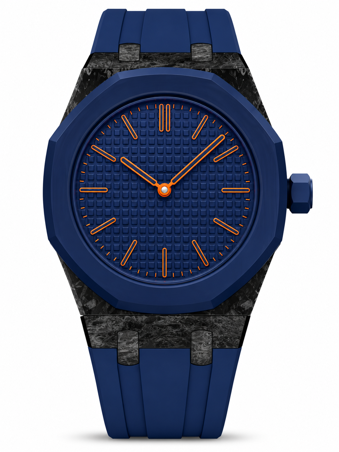 Swatch x AP Royal Pop Carbon Fiber Conversion Kit — Pocket Watch to Wristwatch
