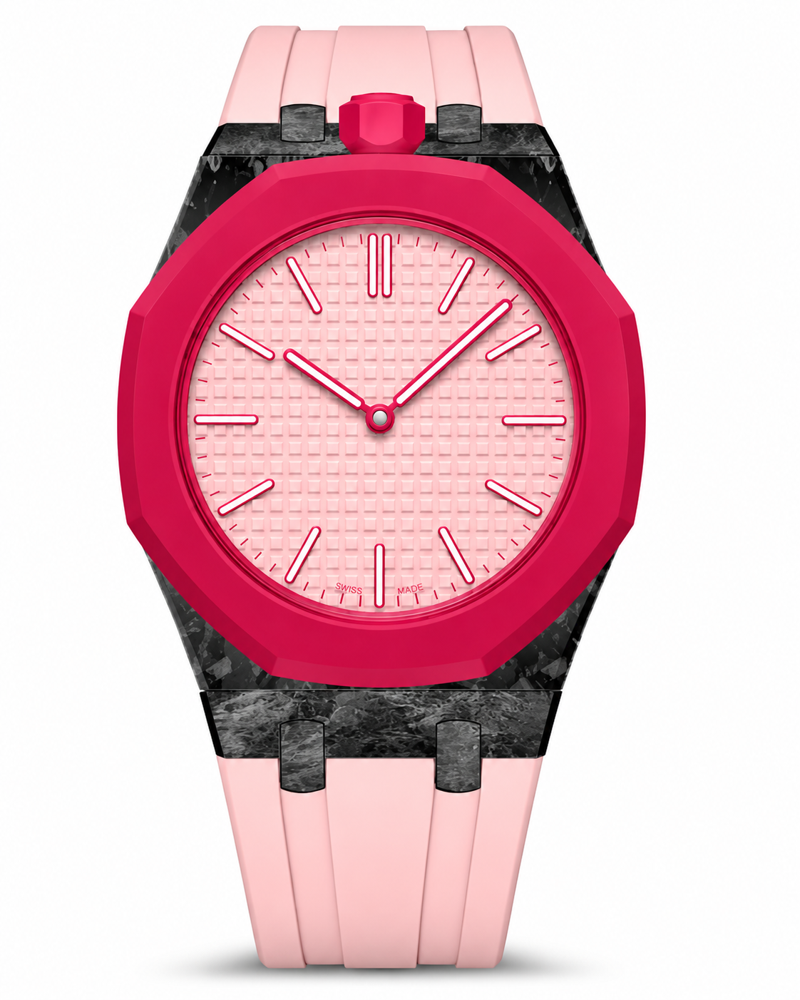 Swatch x AP Royal Pop Carbon Fiber Conversion Kit — Pocket Watch to Wristwatch
