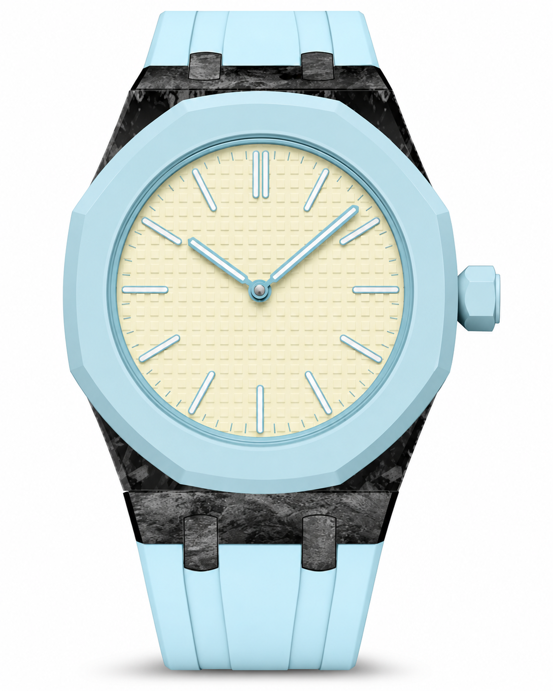 Swatch x AP Royal Pop Carbon Fiber Conversion Kit — Pocket Watch to Wristwatch