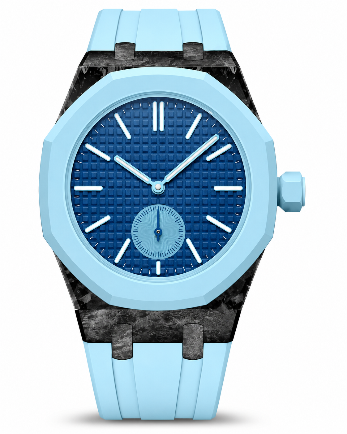Swatch x AP Royal Pop Carbon Fiber Conversion Kit — Pocket Watch to Wristwatch